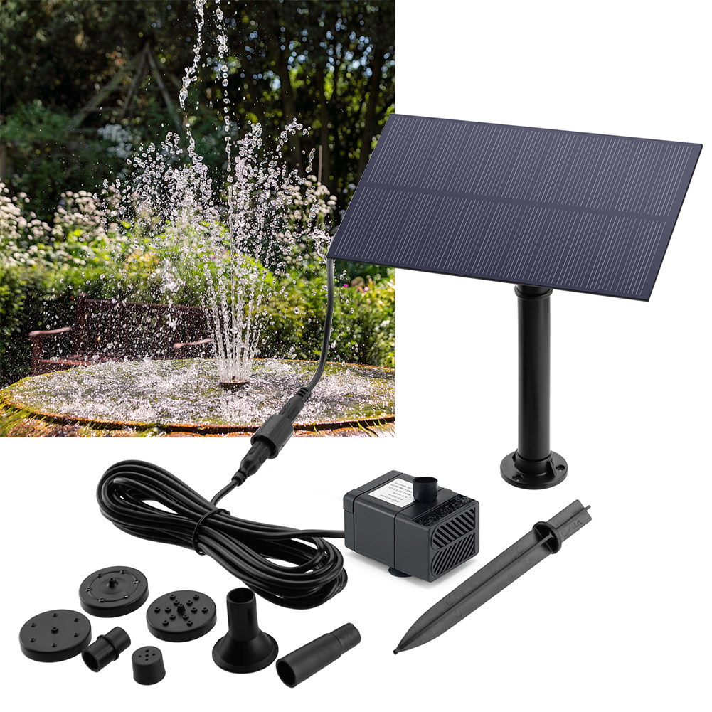 5W 5V Solar Water Pump Garden  - Aquarium Fish Types reseña y precio