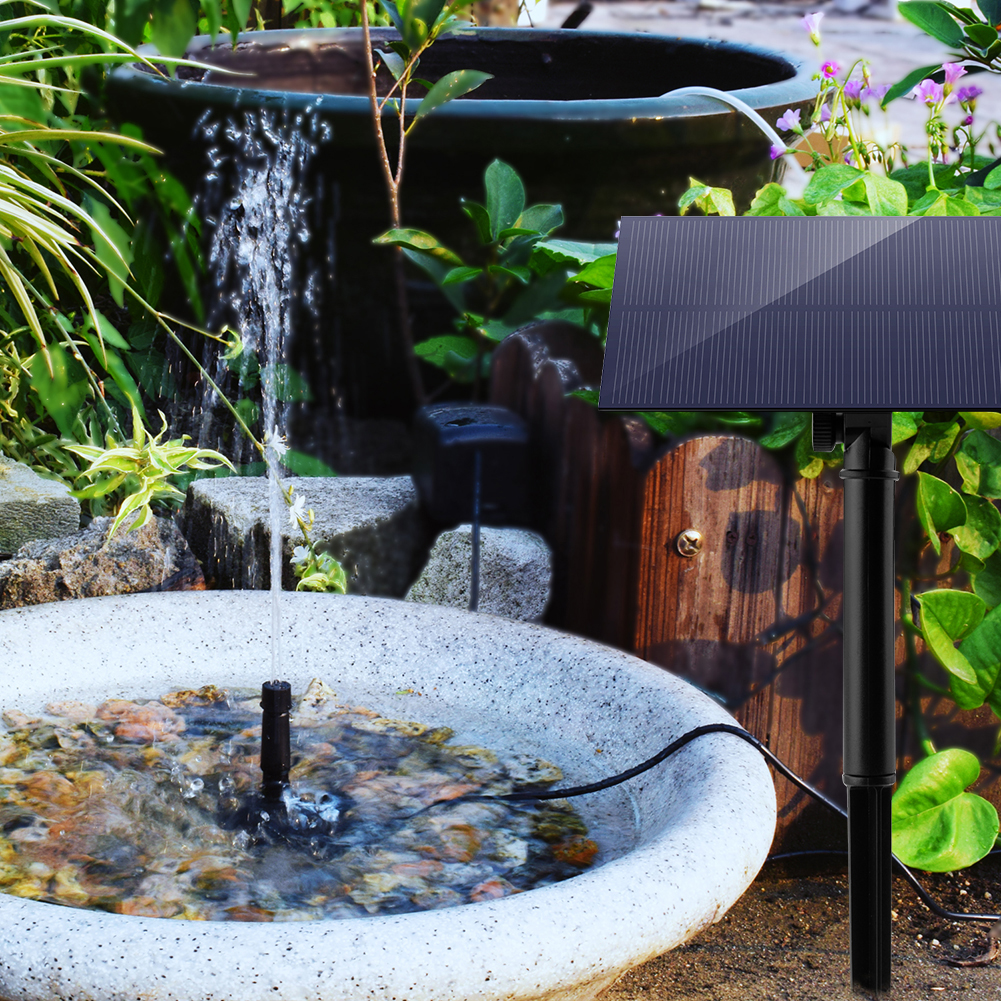 5W 5V Solar Water Pump Garden  - Aquarium Fish Types reseña y precio