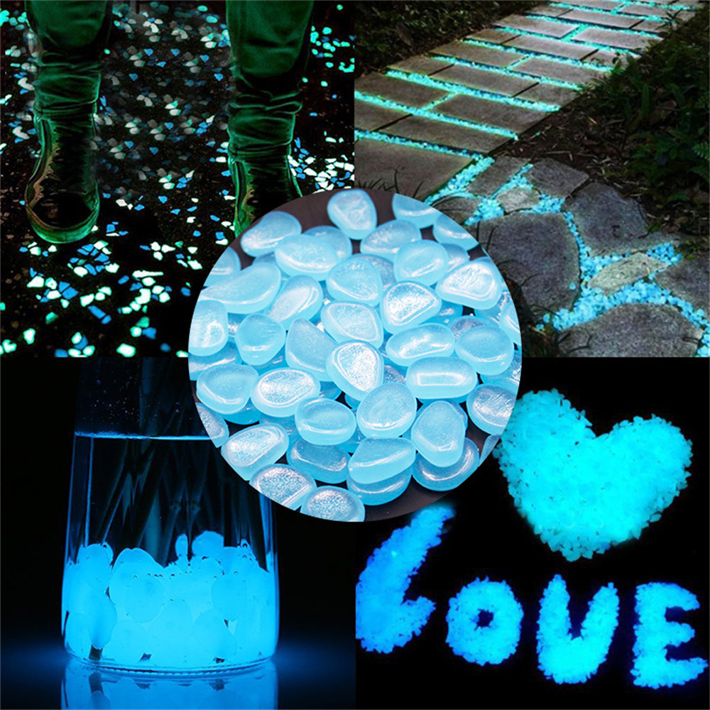 50pcs Luminous Stone Fluoresce - Aquarium Fish Types reseña y precio