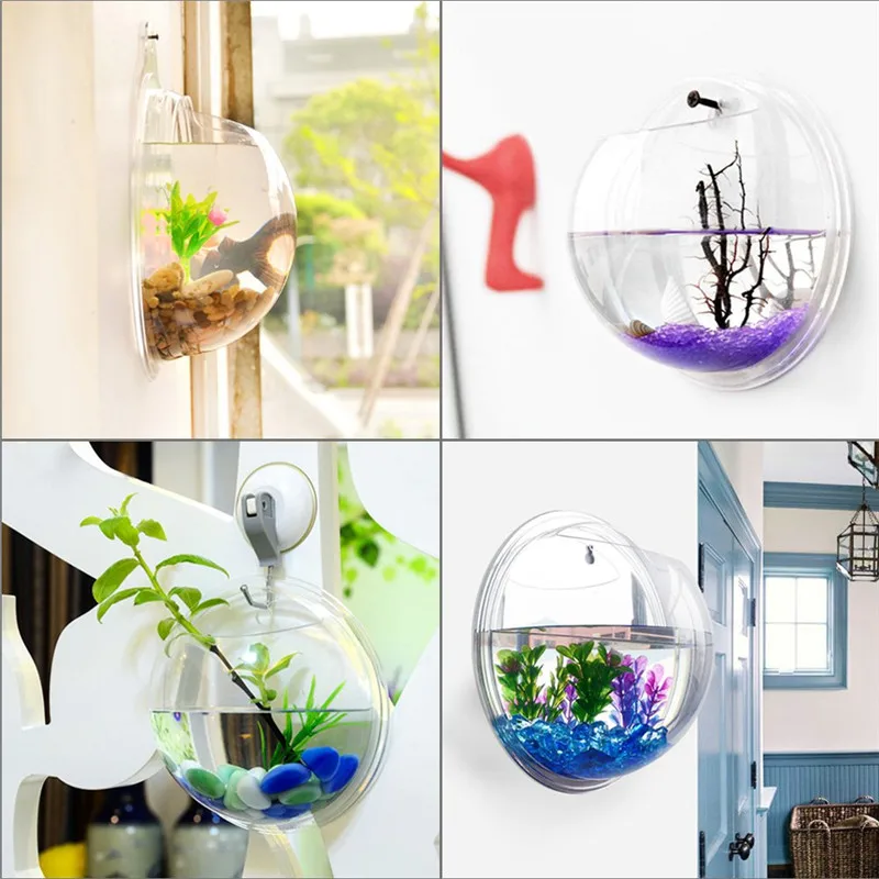 Transparent acrylic hanging wa - Aquarium Xxl reseña y precio
