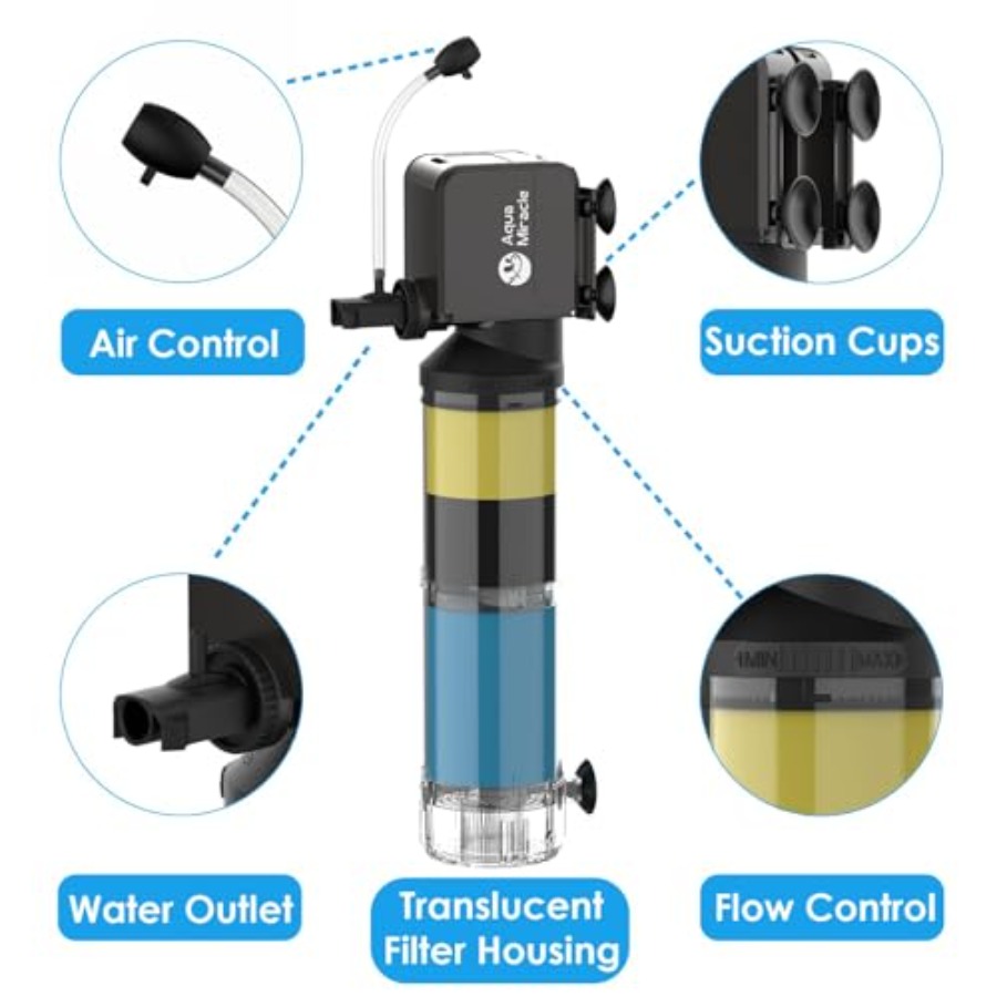 Internal Power Filter for 40-1 - Aquarium Fish Rate reseña y precio