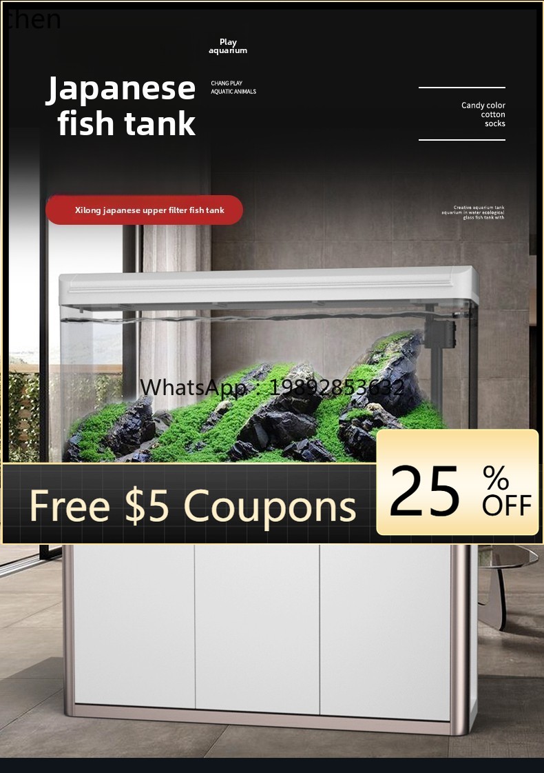 LYY fish tank aquarium househo - Aquarium Xxl reseña y precio