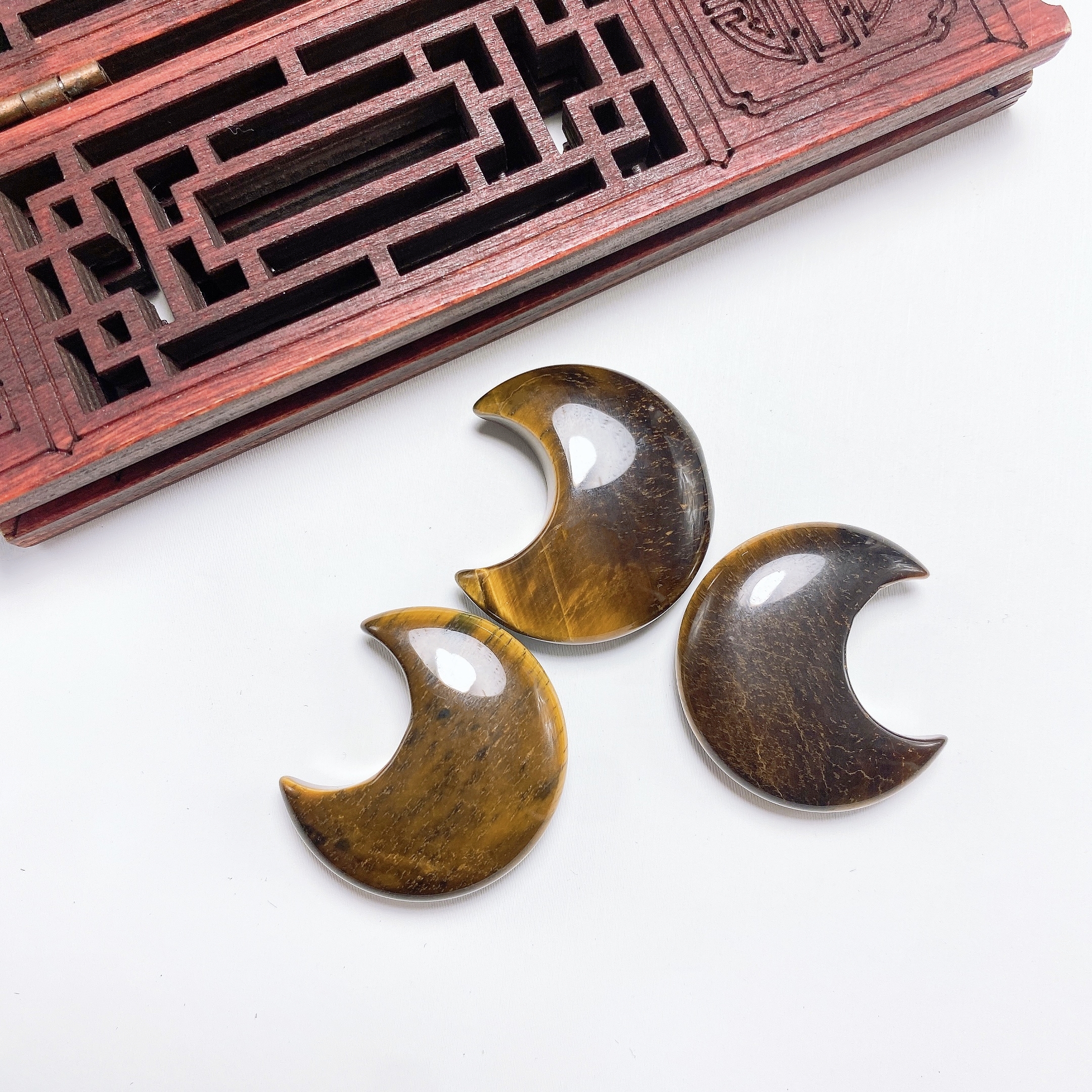 30MM Crystal Moon Shape Figuri - Aquarium Fish Names reseña y precio