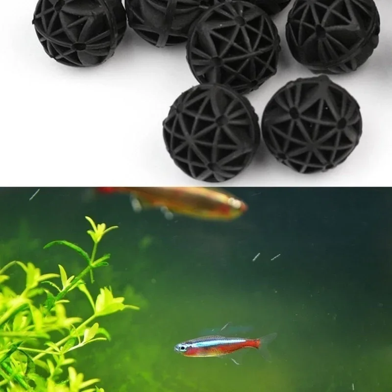 20Pcs 16mm Aquarium Filter Bio - Aquarium Fish Quality reseña y precio