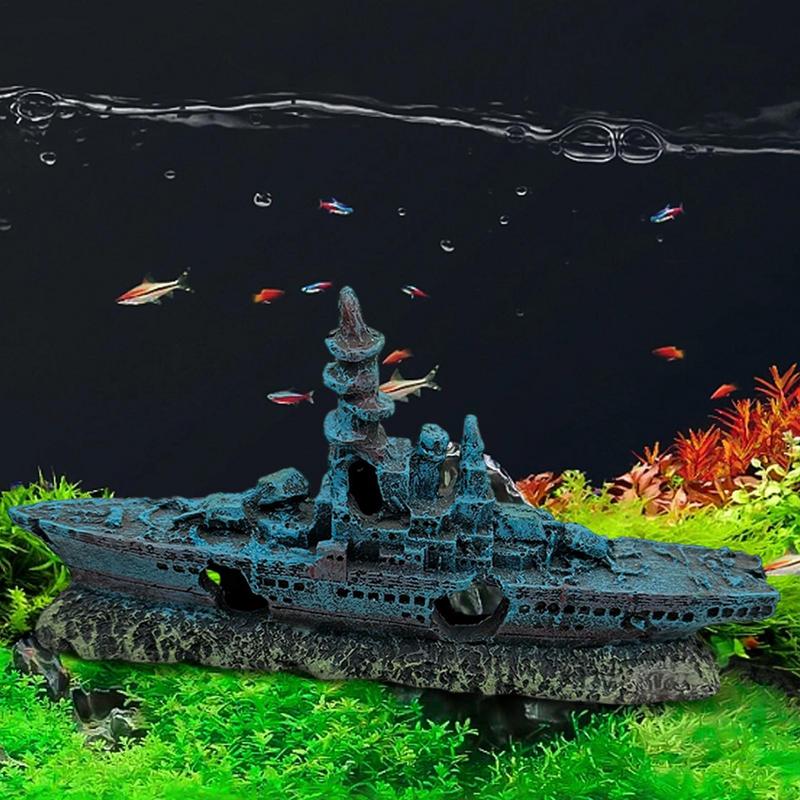 Fish Tank Shipwreck Fish Tank  - Aquarium Fish For Sale reseña y precio