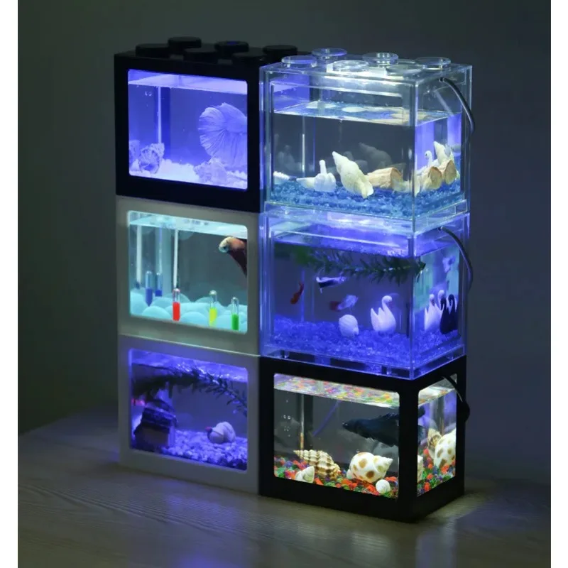 1L USB LED Desktop Mini Aquari - Aquarium Fish For Sale reseña y precio