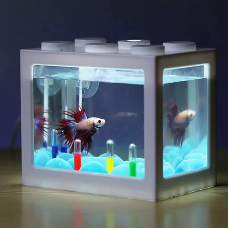 1L USB LED Desktop Mini Aquari - Aquarium Fish For Sale reseña y precio