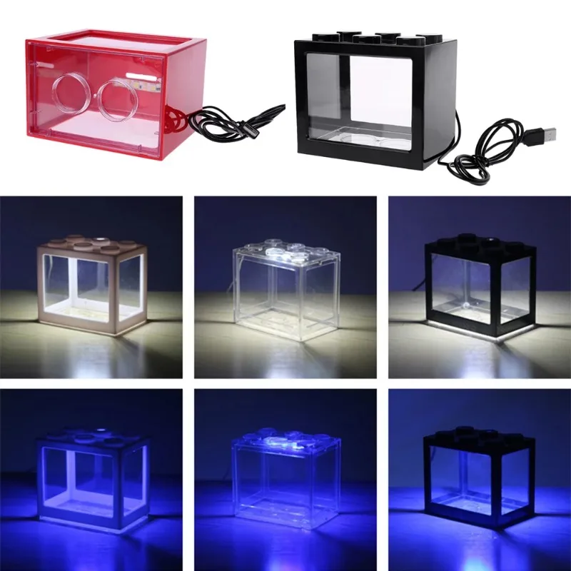 1L USB LED Desktop Mini Aquari - Aquarium Fish For Sale reseña y precio