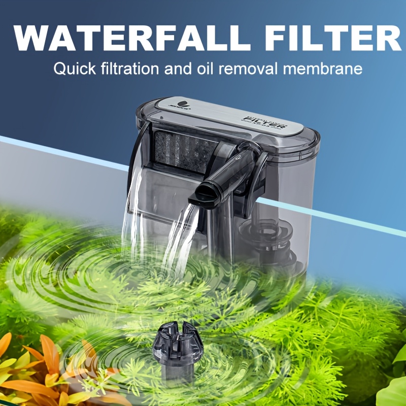 Wall Mounted Aquarium Waterfal - Aquarium Fish Rate reseña y precio